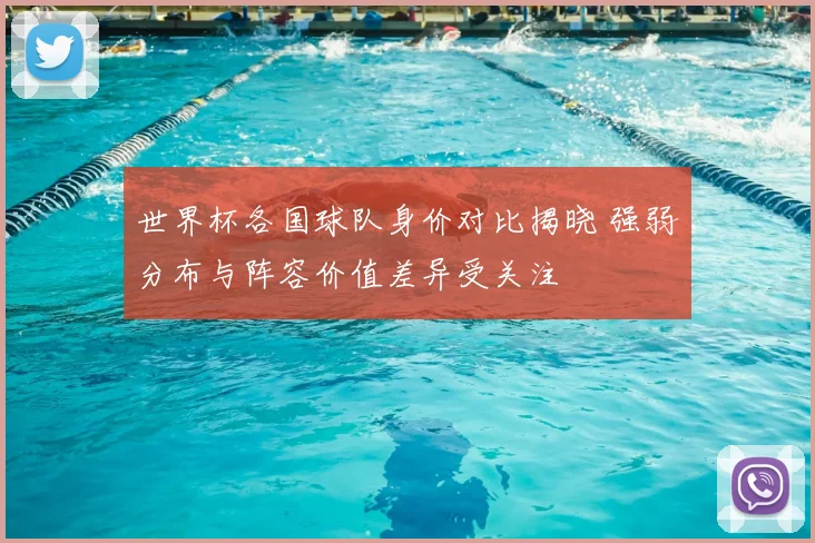 世界杯各国球队身价对比揭晓 强弱分布与阵容价值差异受关注